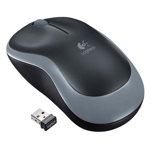 Мышь Logitech Wireless M185 радио-оптическая - Фото 1