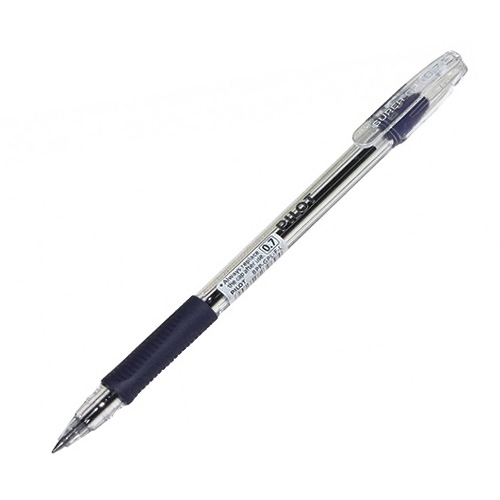 Ручка шариковая черная 0,7 мм Pilot BPP-GPL-F, M-B - Фото 1