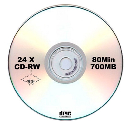 Диск CD-RW,700Mb,8-12х,  Slim - Фото 1