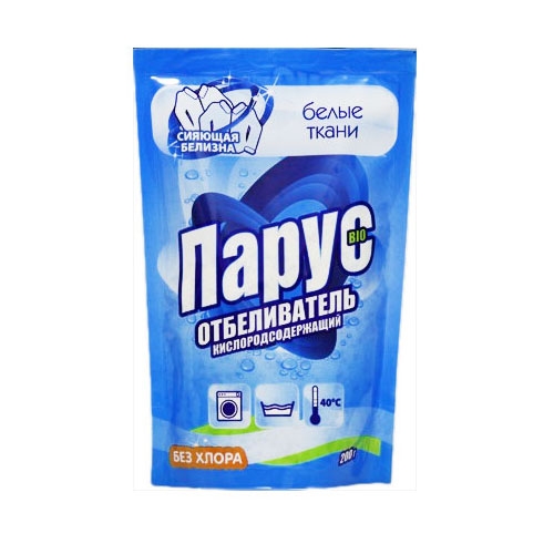 Отбеливатель кислородный Парус д/белых тканей 450г - Фото 1