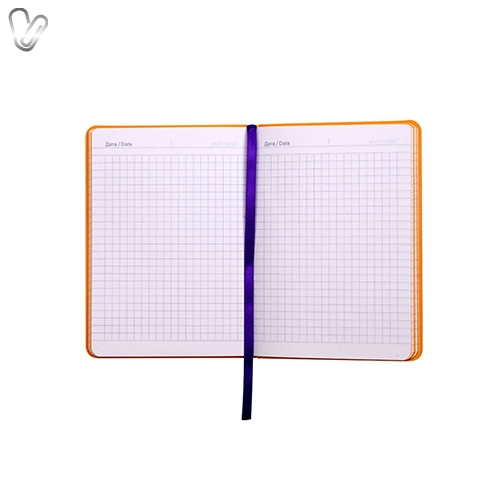 Блокнот Partner Soft Mini 8205-11-A, 115*160, 80л. клетка, фиолетовый - Фото 4