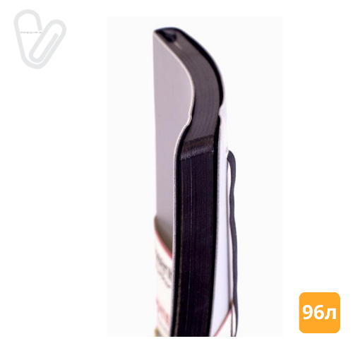 Блокнот 125*195 96л клетка термо PU серебр. Partner Soft 8206-34-A - Фото 4
