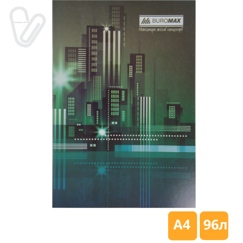 Книга учета 96л клетка А4 мягкая обл. офсет JOBMAX - Фото 1