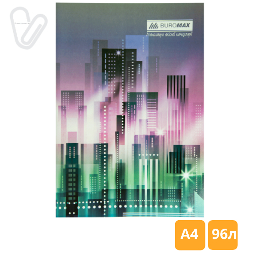 Книга учета 96л клетка А4 мягкая обл. офсет JOBMAX - Фото 2