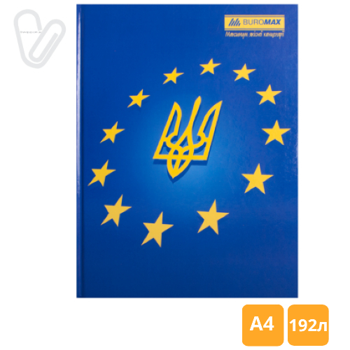 Книга учета 192л клетка А4 ламин. обл. офсет UKRAINE Buromax - Фото 3