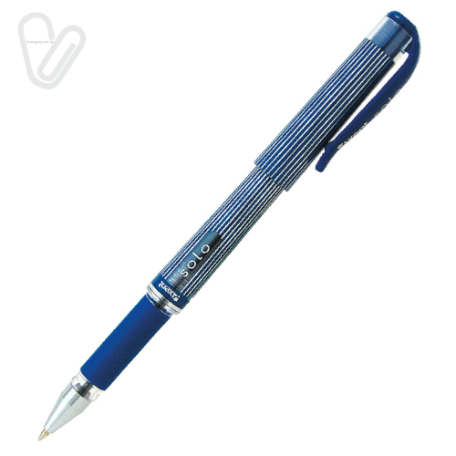 Ручка шариковая Axent Solo синяя 0,5мм. AB1003-02-A - Фото 1