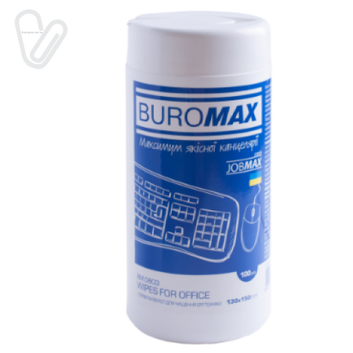 Салфетки чистящие для оргтехники JOBMAX 80шт. - Фото 1