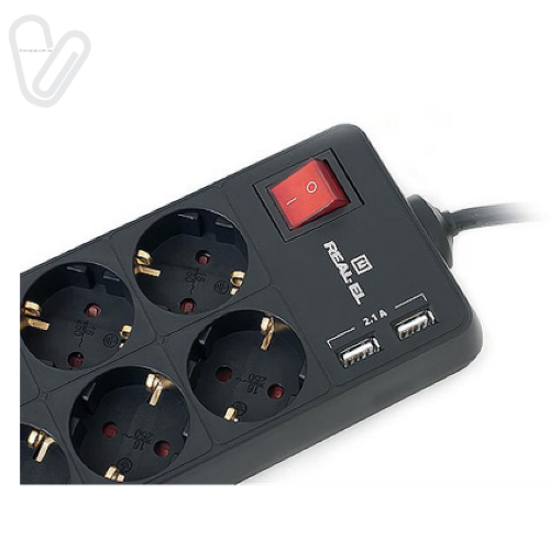 Фильтр сетевой USB 3м с выключателем (удлинитель) - Фото 2