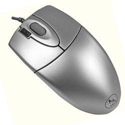 Мышь A4Tech OP-720-D PS/2 Silver