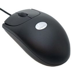 Мышь Logitech RX250 Optical PS2/USB Black OEM