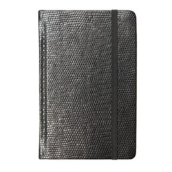 Блокнот Luxury Fashion А5 96л клет. кожзам. рез. черный