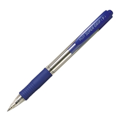 Ручка шариковая автомат. синяя 0,7 мм Pilot  BPGP-10R-F-L “Super Grip”