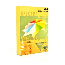 Бумага цветн. А4 75г/м2 неон желтый Spectra Color Yellow 363 500л.