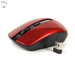 Мышь оптическая беспроводная Havit HV-MS989GT Wireless USB, black/red