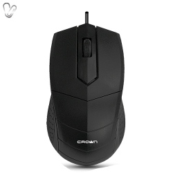 Мышь CROWN CMM-18, USB, black
