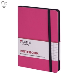 Блокнот Partner Soft 8206-10-A, 125*195, 96л. клетка, розовый