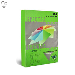 Бумага цветн. А4 155г/м2 неон зеленый  Spectra Color Green 321 250л.