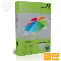 Бумага цветн. А4 80г/м2 интенс. зеленый Spectra Color Parrot 230 500л.