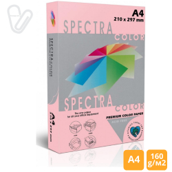Бумага цветн. А4 160г/м2 паст. розовый Spectra Color Pink 170 250л.