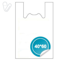 Пакет-майка 40х60  (50шт./уп.)