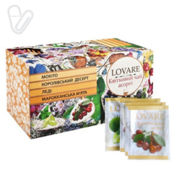 Чай Lovare Цветочный ассорти 4х6 шт (24 пак./уп.)