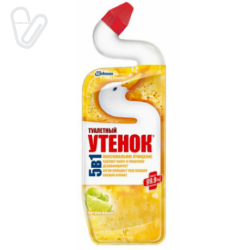 Средство д/дезинфекции, удаления ржавчины и известкового налета Туалетный Утенок Актив Цитрус 500мл