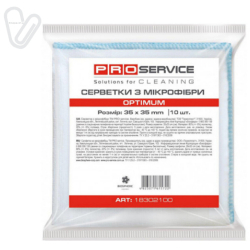 Салфетка Микрофибра универсальная PRO Optimum 35х35 10шт/уп