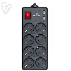 Фильтр сетевой USB 3м с выключателем (удлинитель)
